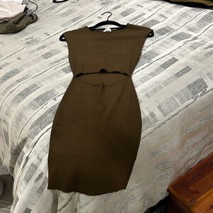 Wilfred olive green Midi Dress